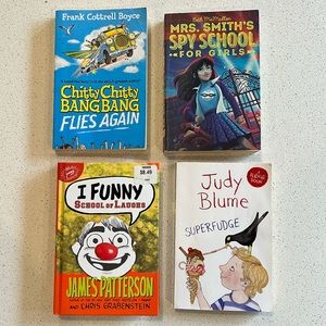 Tween Book Bundle SuperFudge Chitty Chitty Bang Bang I Funny Easy Reading